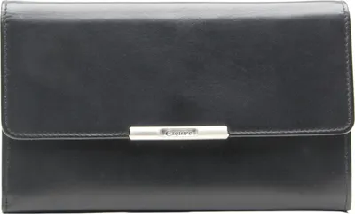 Produktbild von Esquire Geldbörse Helena Lady Flap Wallet Black schwarz