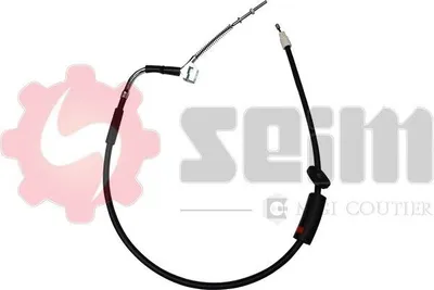 Produktbild von SEIM Handbremsseil Seilzug Feststellbremse passend für MERCEDES-BENZ A-Klasse (W169) Vorne 554259