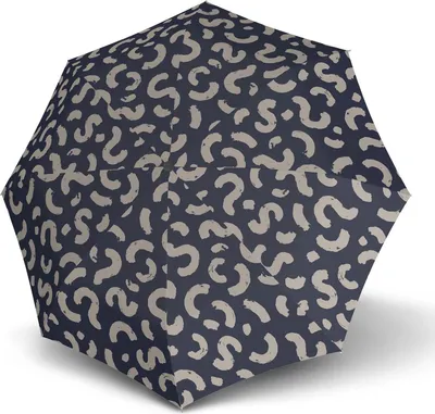 Produktbild von Knirps Taschenregenschirm Regenschirm A.200 Medium Duomatic Cone Navy dunkelblau