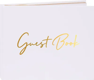 Obrázok produktu pre Elegantná kniha hostí - 100 strán na svadby, večierky, detské oslavy, výročia, narodeniny, promócie a podujatia
