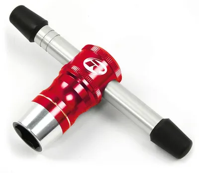 Produktbild von Robitronic Stecknußschlüssel 17mm Rot Aluminium eloxiert