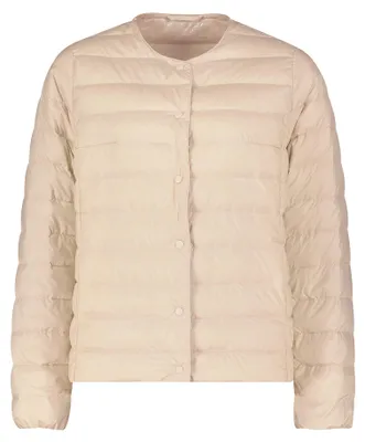 Produktbild von Betty Barclay Steppjacke Daunen Langarm Rundhals Nahttaschen Druckknopf Gesamtlänge 60 cm