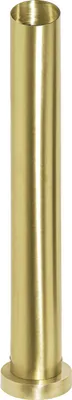 Produktbild von Tischlampe Messing massiv E27 rund D: 8,5 cm 62,5 cm in Bronze hell Modern Tischleuchte