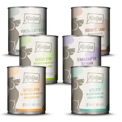 Image de MjAM 800gx6x1 Mixpaket II Dog