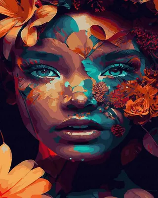 Image de Peinture par numéros – Art numérique – 40 x 50 cm