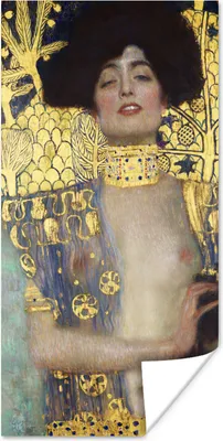 Produktbild von MuchoWow® Poster Judith - Gustav Klimt 20x40 cm - Plakat - Foto