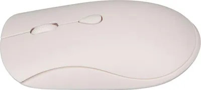 Obrázok produktu pre 2.4G bezdrôtová myš 1600DPI Ergonomická dobíjacia batéria Bluetooth 5.2 Tichá myš pre kancelárske stolové počítače PC biela
