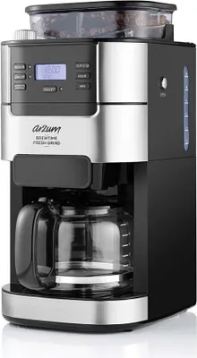 Obrázek produktu pro ARZUM AR3092 Brewtime Fresh Grind kávovar na filtrovanou kávu Kávovar s mlýnkem na kávu