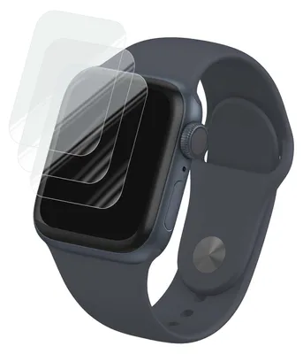 Produktbild von Eko, Packung mit 3 gehärteten Gläsern für Apple Watch 40mm Kratzfest, Transparent