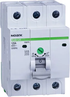 Image de Sectionneurs Ex9I125 3P 63A 100876 NOARK