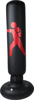 Obrázek produktu pro PVC 160 cm fitness hit sandbag dospělé děti nafukovací sloupce tumbler boxovací pytel (černá)