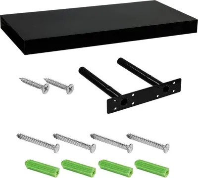 Obrázek produktu pro Stilista nástěnná police Volato, 100 cm, černá