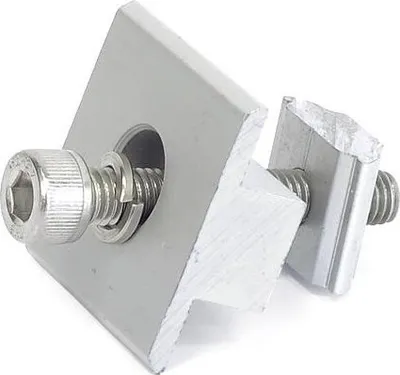 Zdjęcie produktu dla Aluminiowy uchwyt centralny Solarmi SCSD-40 do paneli słonecznych SC (zarówno 35, jak i 40 mm)