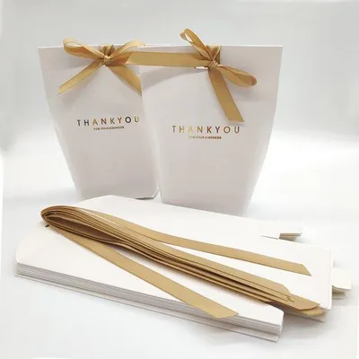 Produktbild von Dailygoods- Papiertaschen 12 Stck - Waffentaschen - Geschenktaschen - Kraftpapier - Geschenkverpackung - Stark und langlebig - Geschenktaschen