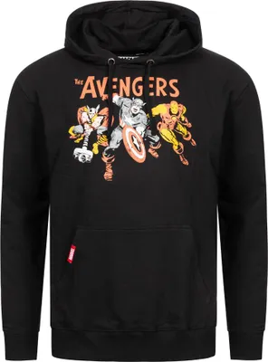 Produktbild von M|Marvel Avengers Herren Hoodie FBMHS713BLK