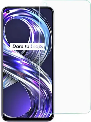 Produktbild von Schutzglas 9H kompatibel mit Realme 8i Displayschutzfolie Passgenau Glas