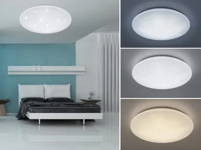 Produktbild von Reality LED Deckenleuchte Kato Sternendekor, 60 cm