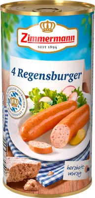 Image de Zimmerm.Regensburger 4ST 550g