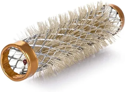 Produktbild von Metallwickler, Drahtwickler mit Borsten, Lockenwickler Metall 12 Stück, Haarwickler 13 mm, Haar Roller Set, Haarrollen Locken, Lockenwickler Set - Golden