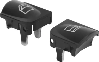 Immagine prodotto di 1 coppia di coprimanopole degli interruttori dei finestrini, tappi 2038200110, ricambio per Mercedes-Benz Classe C W203 C230 C240