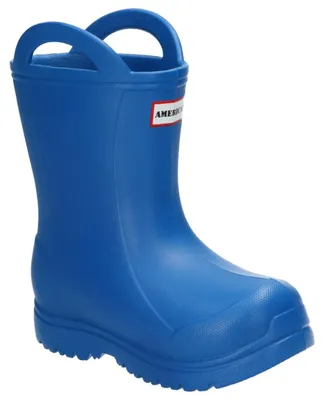 Produktbild von American Club KAL31 Kinder Gummistiefel wasserdicht Regenstiefel leicht Blau Gr. 25