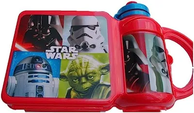 Produktbild von Trinkbecher neu mit Vesperbox…star wars