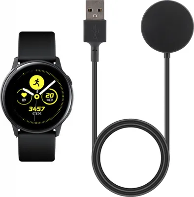 Produktbild von USB Ladekabel ,Für Samsung Galaxy Watch 3 / 4 / 5 / Active 1 /2 ,Galaxy Watch 5 Pro,Galaxy Watch 7,Galaxy Watch Ultra,Galaxy Watch FE,Magnetisch Kabel
