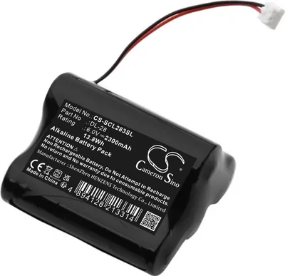 Produktbild von TECHTEK Akku Kompatibel mit [Saflok] A28310, DRY0068, S610945 Ersetzt DL-28