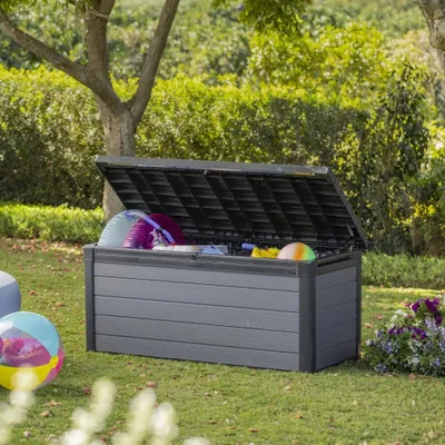 Produktbild von Keter Gartentruhe Cortina 570 L Grau