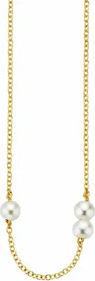 Produktbild von cai Collier 925/- Sterling Silber 39+3cm gelb 135250137-1-42