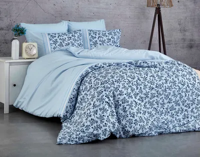Produktbild von L'Essentiel Linge de Maison, Adal- PRL6241, Blau, Bettdecken, 100% Baumwolle ranforce