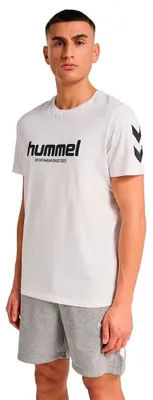 Image de T-shirt à manches courtes Hummel Legacy 2.0 Blanc, Noir M Homme Blanc, Noir M