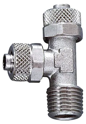 Produktbild von Riegler L-Einschraubverschraubung, R 1/8 a., für Schlauch 6/4, MS vern.