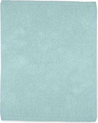 Image de Couverture en coton pour bébé 80x100 TULLY Turquoise