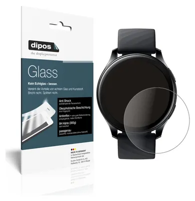 Obrázek produktu pro 2x ochranná fólie pro OnePlus Watch (46mm) matná - anti-shock 9H fólie dipos Glass plastové sklo