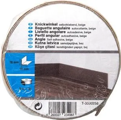Produktbild von Primo Knickwinkel 5 m 18 x 18 mm beige selbstklebend