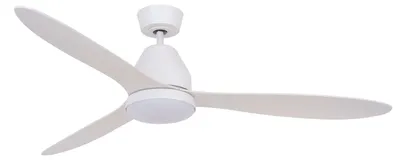 Image de Ventilateur de plafond à basse consommation Whitehaven 142 cm avec éclairage LED et télécommande