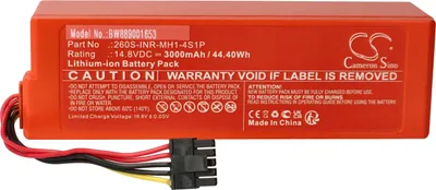 Produktbild von vhbw Akku Ersatz für Xiaomi 260S-INR-MH1-4S1P für Saugroboter (3200 mAh, 14,8 V, Li-Ion)