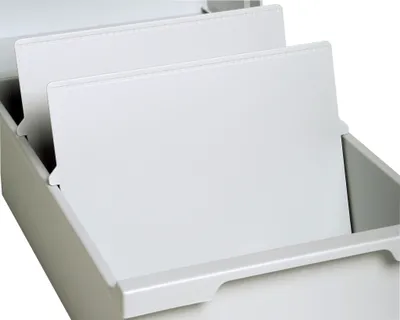 Produktbild von Exacompta 54540D Trennplatte DIN A4 quer - Lichtgrau