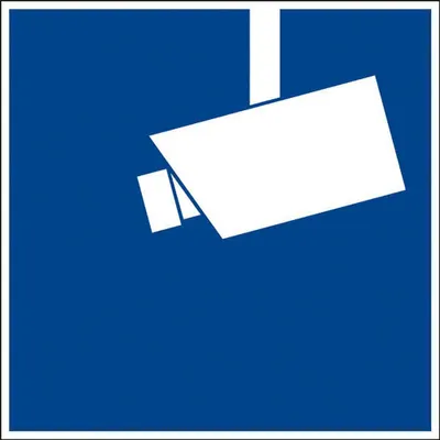 Obrázok produktu pre SafetyMarking® Hinweisschild   - Hinweis Videoüberwachung