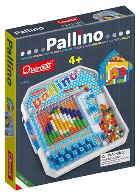 Produktbild von Quercetti Pallino, Lernspielzeug Für Kinder Ab 4 Jahre, Kreatives Spielzeug Für