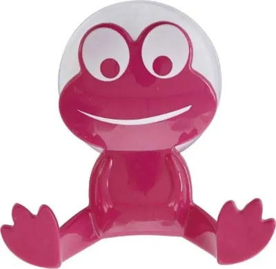 Produktbild von Pp froschhaken auf saugnapf - fuchsia - Tendance