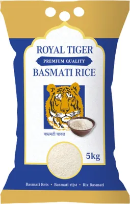 Produktbild von Royal Tiger Basmatireis, 5kg, Basmati-Reis, Langkornreis aus Pakistan