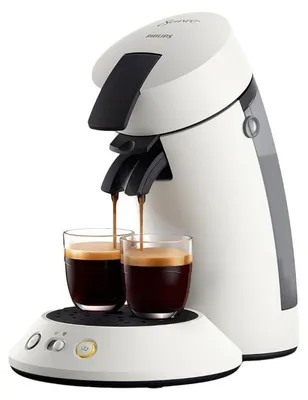 Image de Cafetière à dosettes 1bar 1450w blanc - Philips - CSA210/11 - senseo original plus