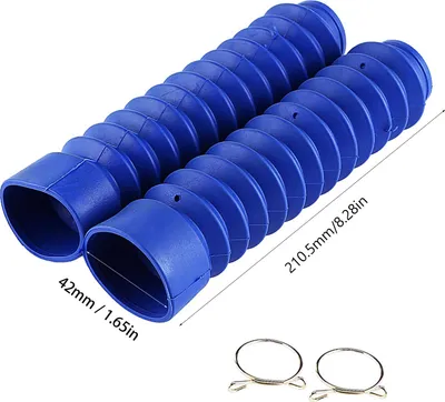 Zdjęcie produktu dla 210.osłona przedniego widelca motocyklowego 5x42mm Osłona przeciwpyłowa Gators Boots Shock Damping Dust Cover