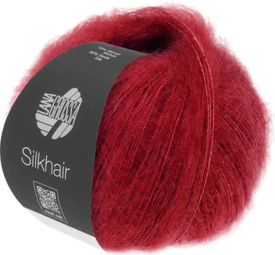 Produktbild von Lana Grossa - Silkhair 0208 weinrot