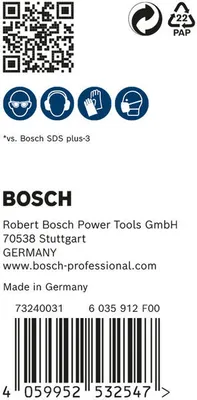 Obrázok produktu pre Vŕtacie kladivo Bosch EXPERT 6x100x165mmPolyuretán30 kusov SDS plus-7X, 2608900181