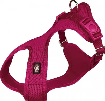 Produktbild von Trixie Soft postroj, jemný, vypolstrovaný, fuchsiový Velikost: XXS-XS:hruď:25-35cm/15mm