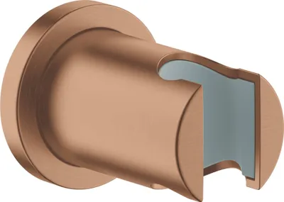 Immagine prodotto di GROHE 27074DL0 Supporto doccia a parete Rainshower 27074 n. verstb. round ros. warm sunset geb.