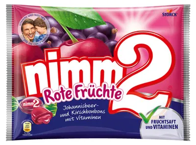 Produktbild von Nimm 2 Bonbons Rote Früchte (240 g)